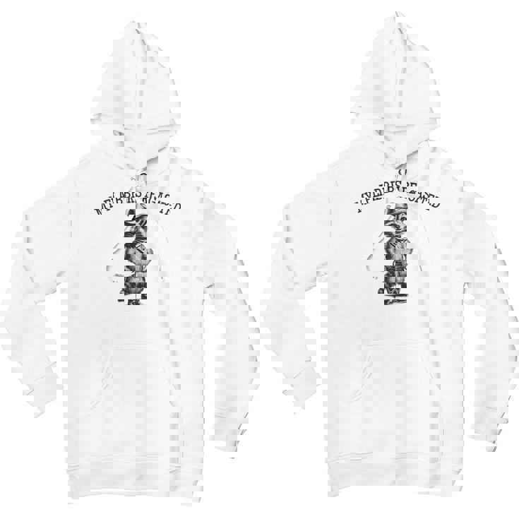 Raccoon Cowboy Youth Hoodie - Fun Unisex Western Style