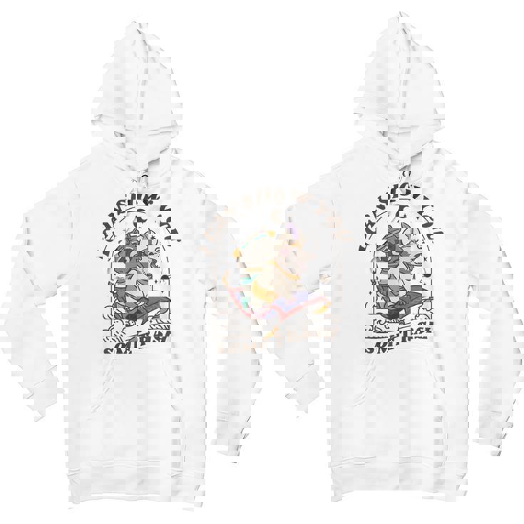 Raccoon Possum Hoodie - Fun Animal Design for Unisex Youth