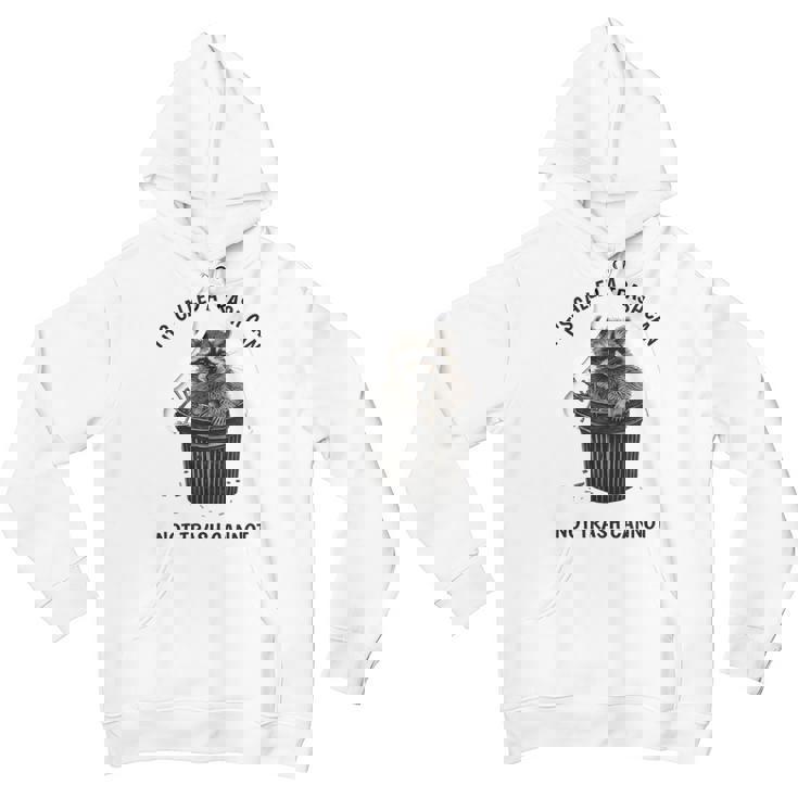 Raccoon Unisex Youth Hoodie - Eco Humour | Fun & Cozy for Nature Lovers