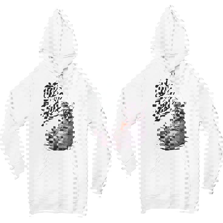 Youth Unisex Hoodie | Cute Panda Raccoon Costume - Feral Fun Attire
