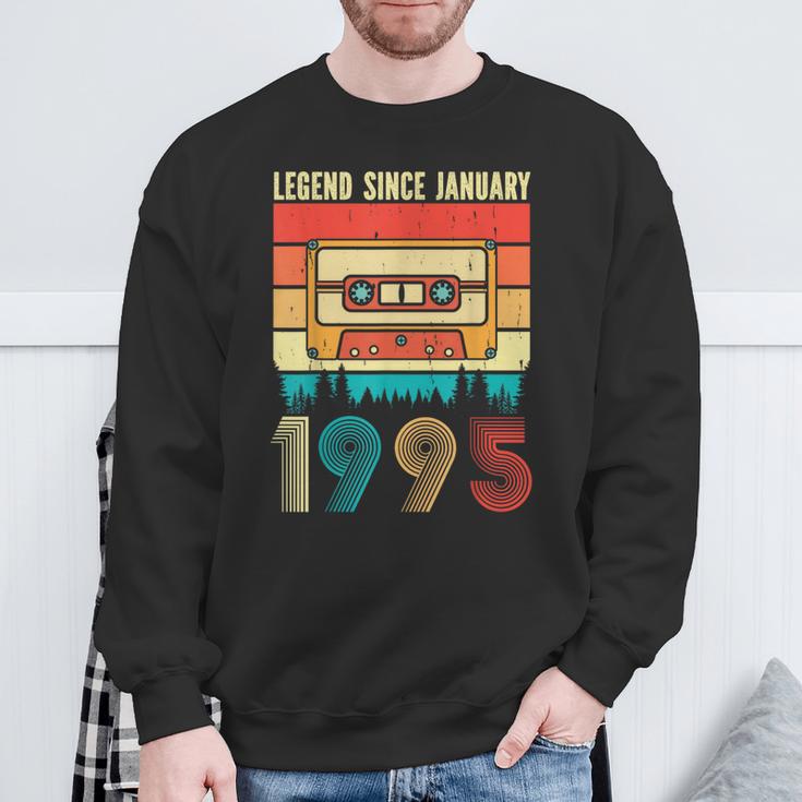 30 Years Old Legend Since January 1995 30Th Birthday Sweatshirt Geschenke für alte Männer