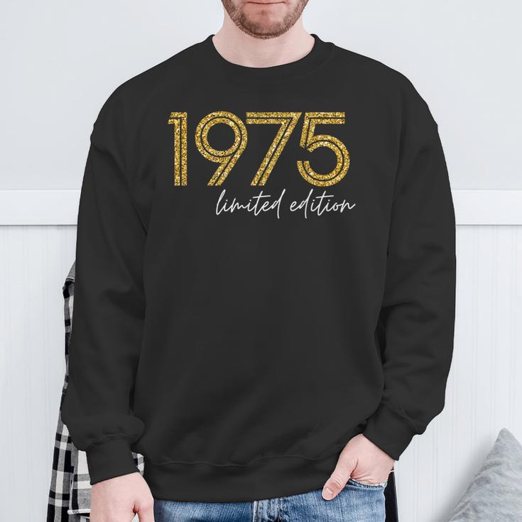 46Th Birthday Ladies 46 Yearsintage 1975 Sweatshirt Geschenke für alte Männer