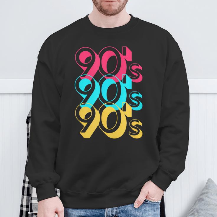 For 90S In Fan 90S Music Party Sweatshirt Geschenke für alte Männer