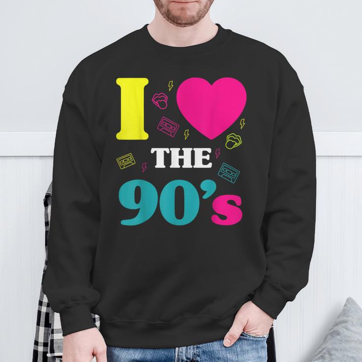 90S Party Outfit Costume Clothing Hits Retro Sweatshirt Geschenke für alte Männer