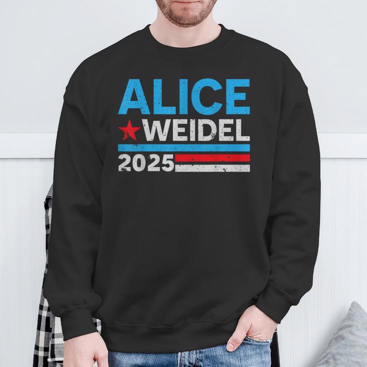 Alice Weidel Fan Item German Chancellor 2025 Alice Weidel Blue Sweatshirt Geschenke für alte Männer