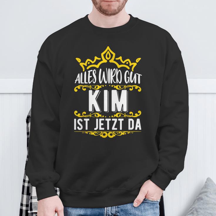 Alles Wird Gut Kim Ist Jetzt Da Alles Wird Gut Alles Wird Gut Sweatshirt Geschenke für alte Männer