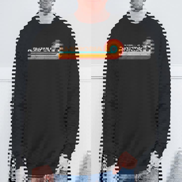 Ambrosia Retro Stripes Musician Vintage Sweatshirt Gifts for Old Men