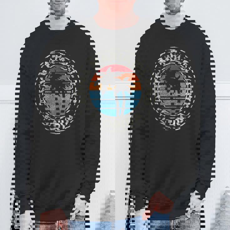 Anna Maria Island Florida Fl Vintage Graphic Retro 70S Sweatshirt Gifts for Old Men