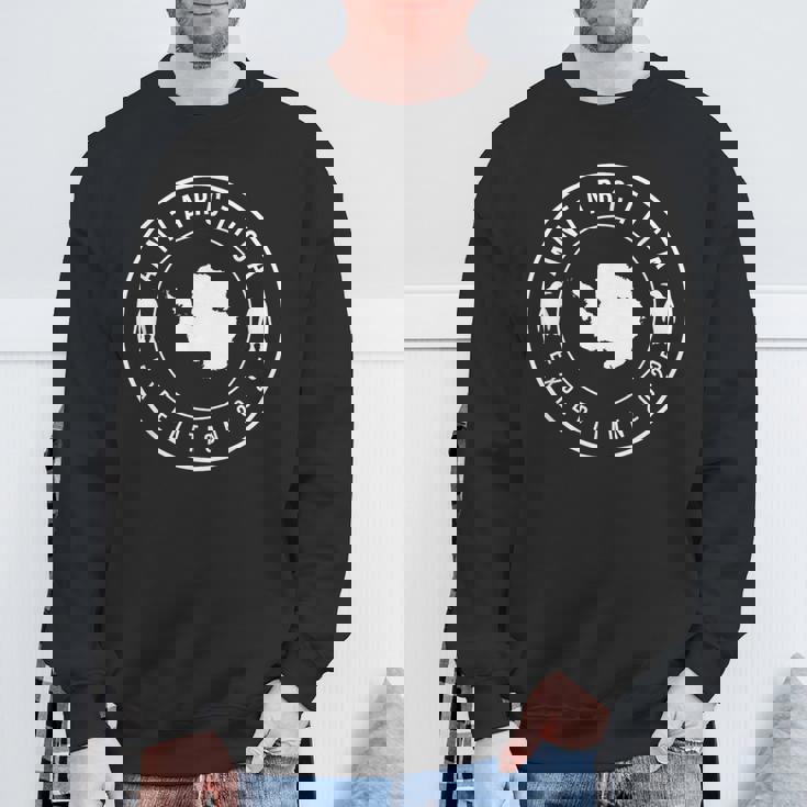 Antarctica Expedition 2025 Artic Travel Souvenir Retro Sweatshirt Gifts for Old Men
