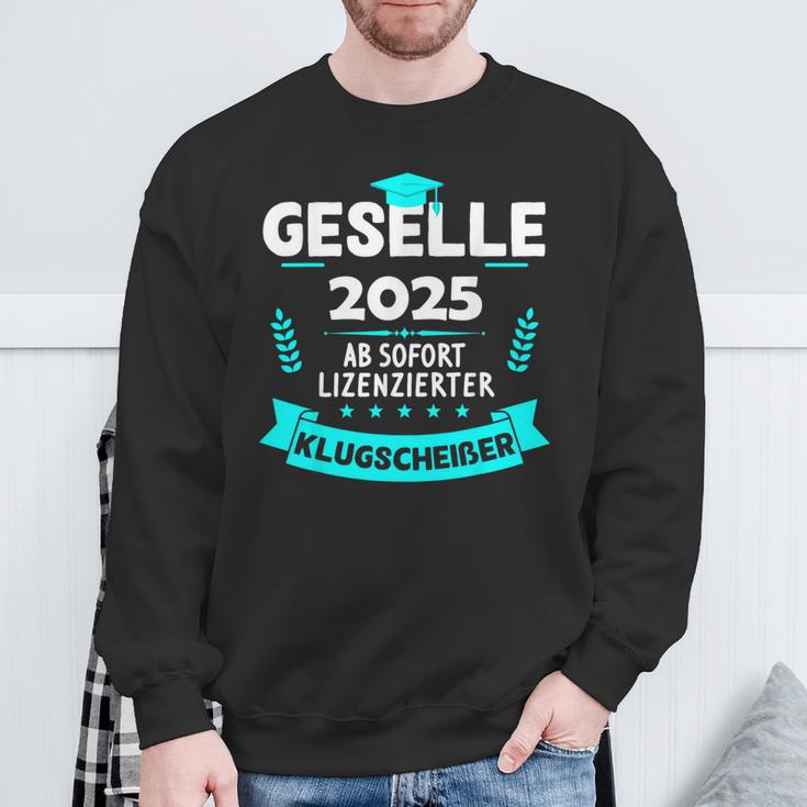 Azubi Prüfung Bestanden Gesellenprüfung Geselle 2025 Sweatshirt Geschenke für alte Männer