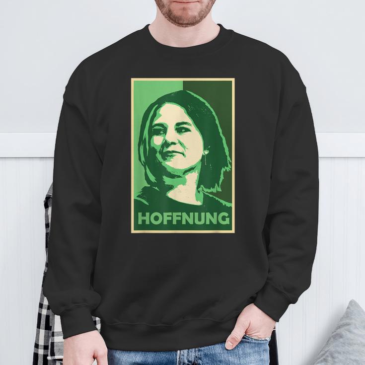 Baerbock Green Chancellor Bundnis Wahl German Chancellor S Sweatshirt Geschenke für alte Männer