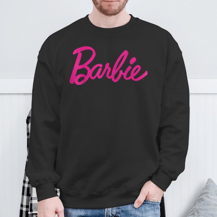 Barbie Official Barbie Logo Ladies Multi Colour Sweatshirt Geschenke für alte Männer