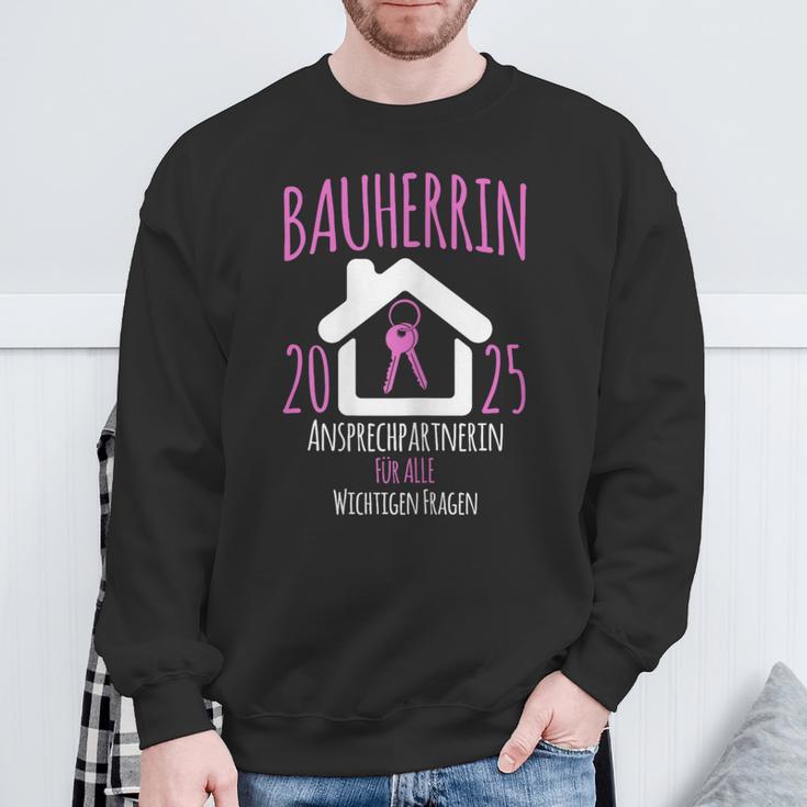 Bauherrin 2025 I Builder Construction Site Sweatshirt Geschenke für alte Männer