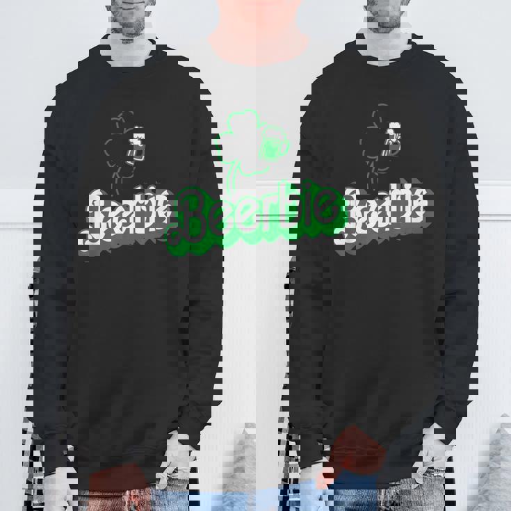 Beer Drinking St Patty's Drinking St Patrick's Day Sweatshirt Gifts for Old Men