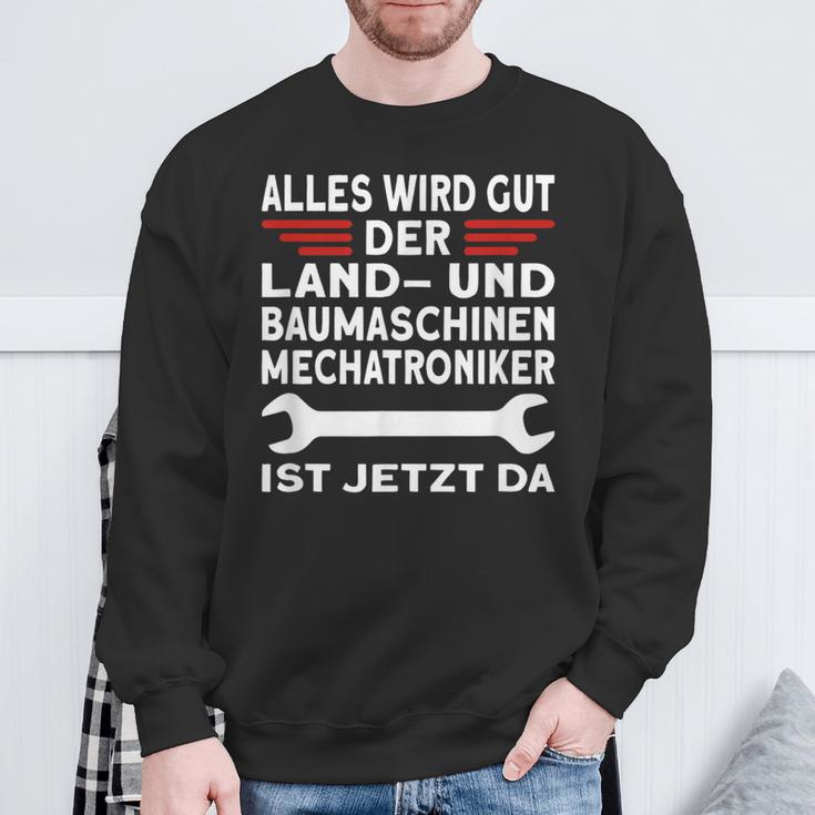 Beruf Land Und Baumaschinenmechatroniker Sweatshirt Geschenke für alte Männer