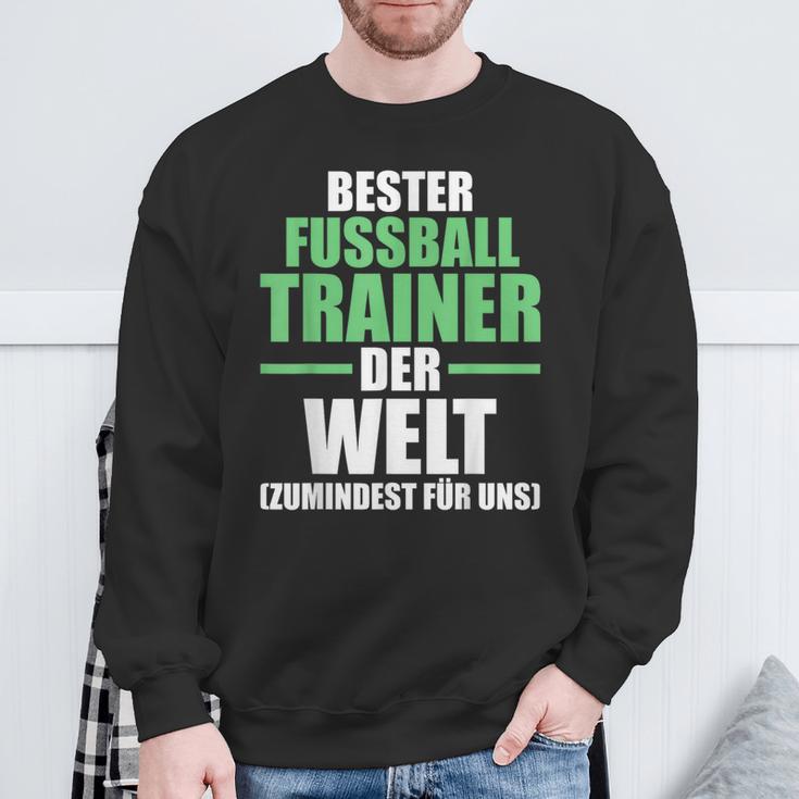 Best Football Trainer In The World Trainer Sweatshirt Geschenke für alte Männer