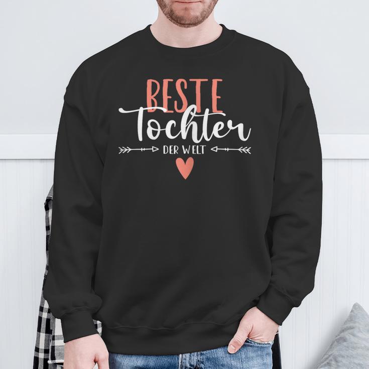 Beste Tochter Der Welt Heart Sweatshirt Geschenke für alte Männer