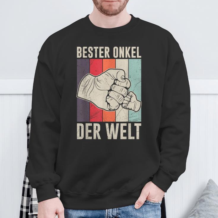 With Bester Onkel Der Welt Sweatshirt Geschenke für alte Männer