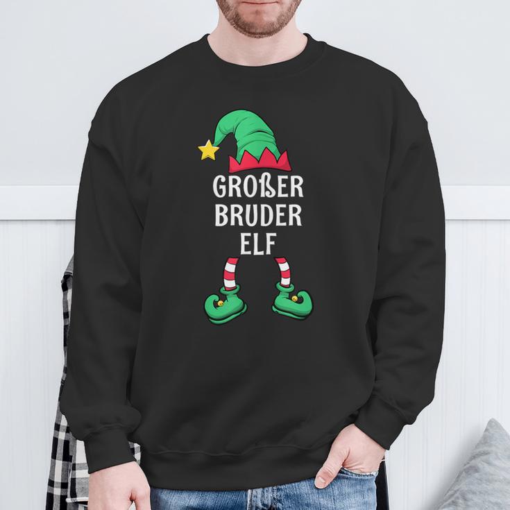 Big Brother Elf Partner Look Family Outfit Christmas Sweatshirt Geschenke für alte Männer