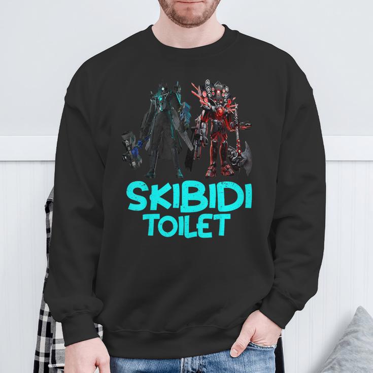 Birthday Boy For Children Adults Lovers Skibidi Toilet Sweatshirt Geschenke für alte Männer