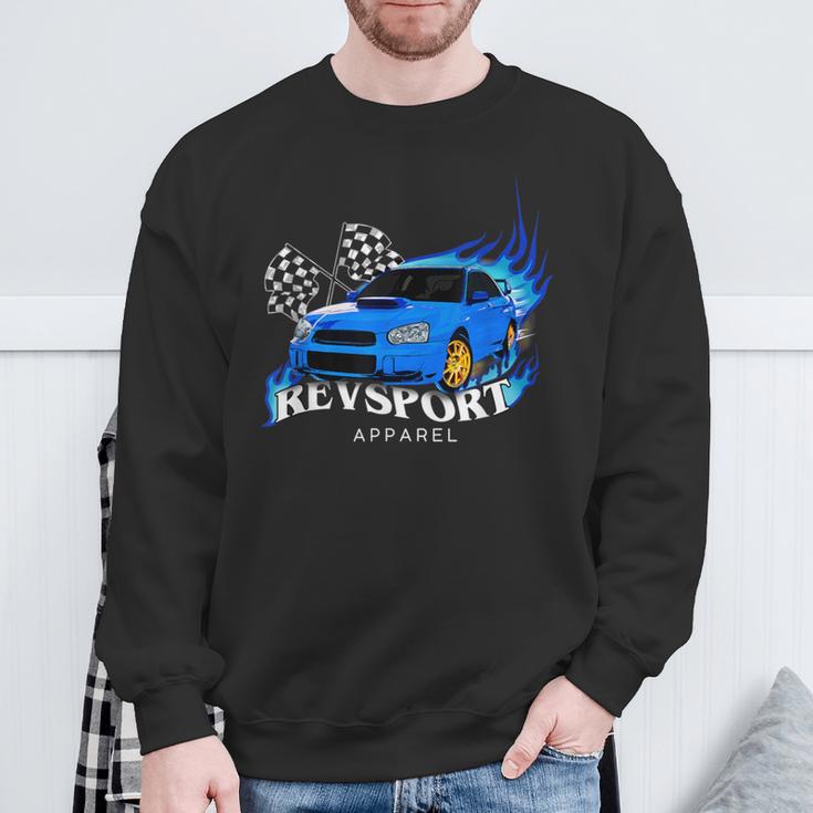 Blue WrxSti S Sweatshirt Geschenke für alte Männer