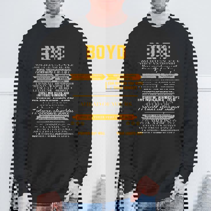 BOYD Completely Unexplainable Family Christmas Sweatshirt Gifts for Old Men