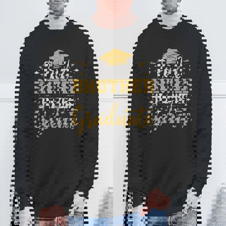 Brother Senior 2025 Proud Brother Of Class Of 2025 Graduate Sweatshirt Gifts for Old Men