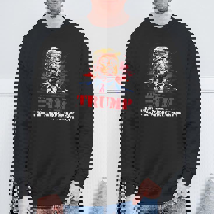 Camisa De Trump Recuperar A Estados Unidos Presidente Donald Trump Camisa de entrenamiento Regalos para ancianos
