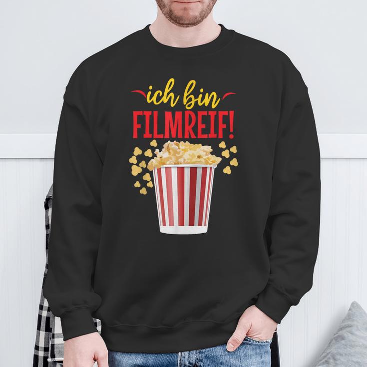 Carnival I Am Film Hoop Popcorn Fun Sweatshirt Geschenke für alte Männer