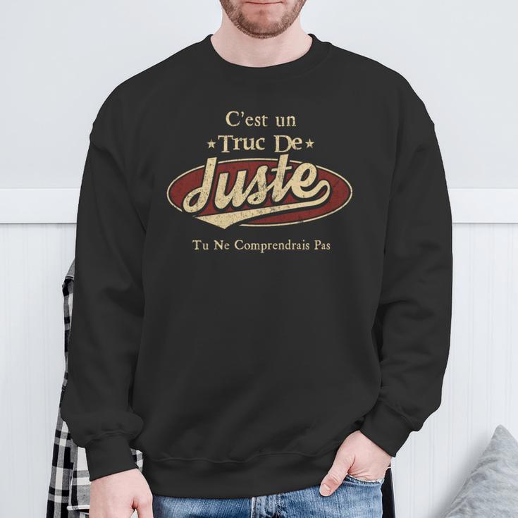 C'est Un Juste Truc De Tu Ne Comprendrais Pas Juste Nom Sweater e Cadeaux pour les vieillards
