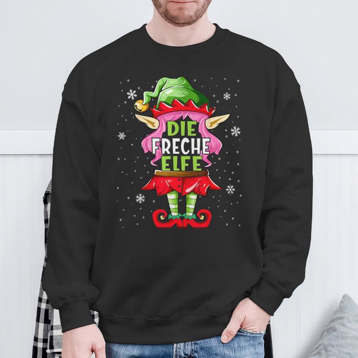 Cheeky Elf Outfit Christmas Family Christmas Sweatshirt Geschenke für alte Männer