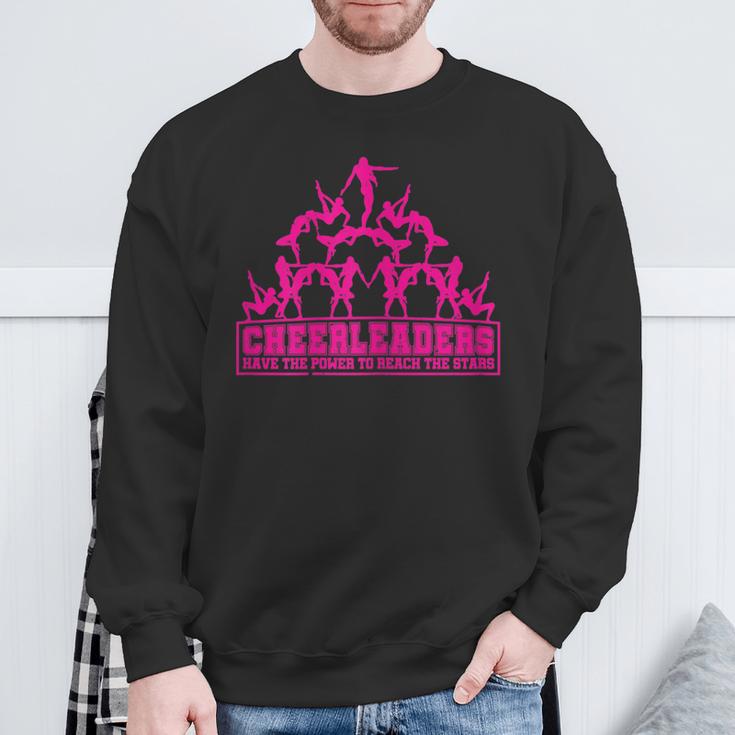 Cheerleading Football Sport Cheerleaders Sweatshirt Geschenke für alte Männer