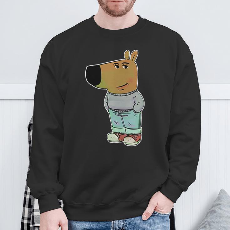 Chill Guy Relaxed Type My New Character Meme Sweatshirt Geschenke für alte Männer