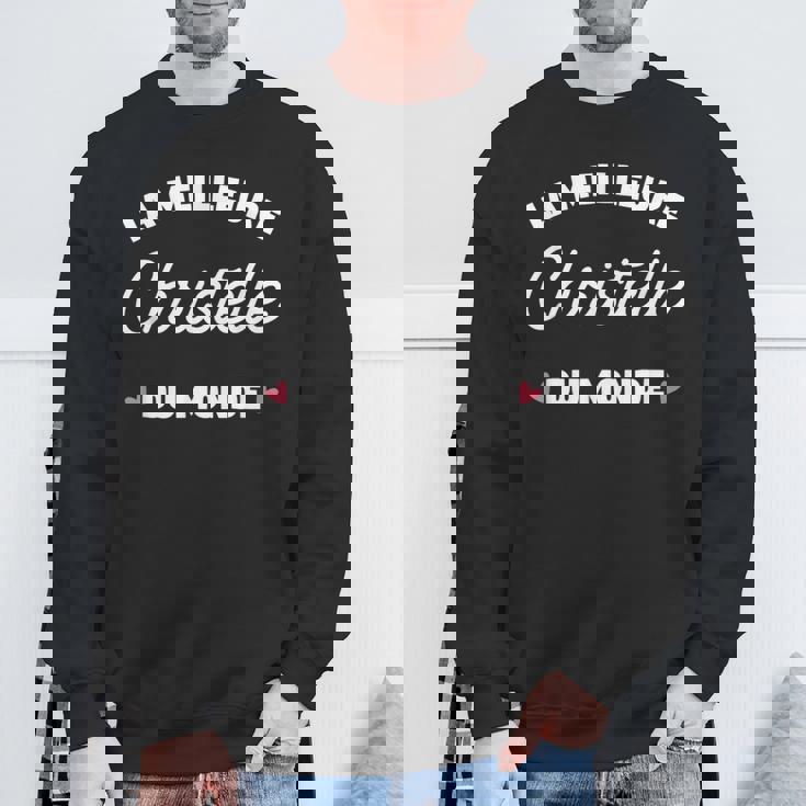Christelle Le Meilleur Du Monde Pour Christelle Sweater e Cadeaux pour les vieillards