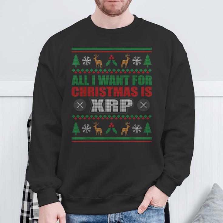 Christmas Xrp Investor Sweatshirt Geschenke für alte Männer