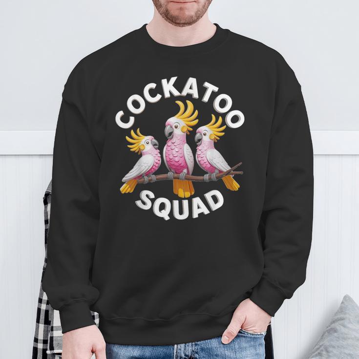 Cockatoo Squad Cockatoo Group Sweatshirt Geschenke für alte Männer