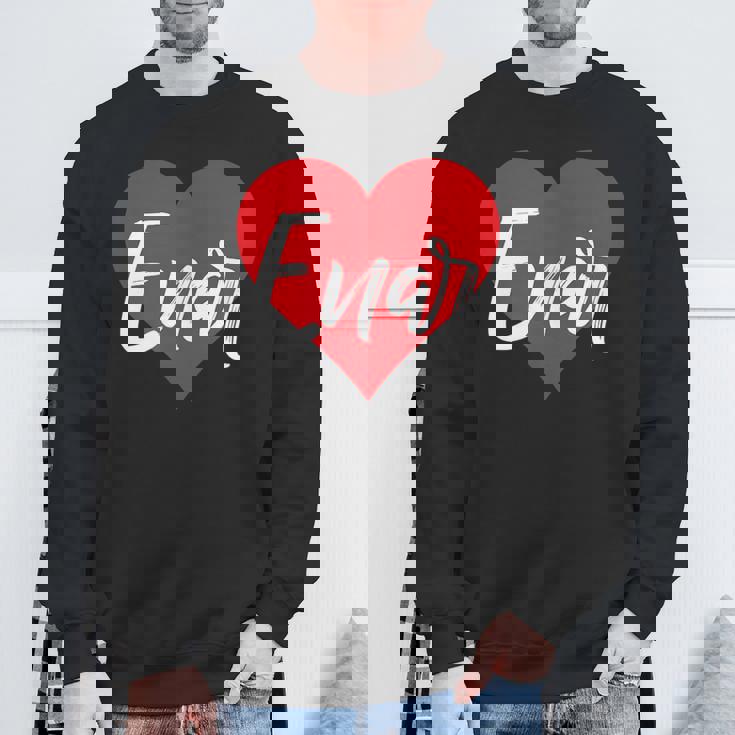 Con Nombre I Love Enar I Heart Named Camisa de entrenamiento Regalos para ancianos