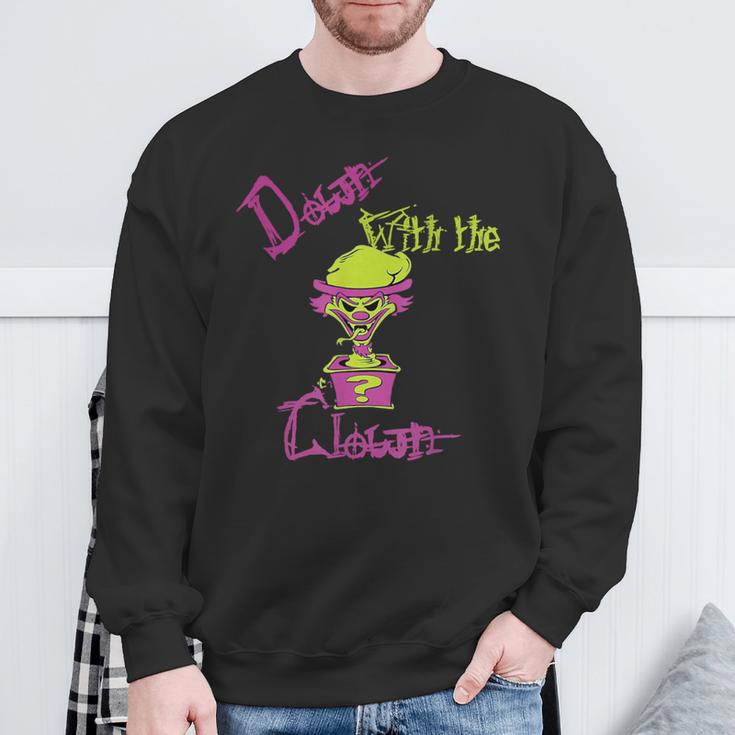 Cool Unique Down With Clown Icp For Him Sweatshirt Geschenke für alte Männer