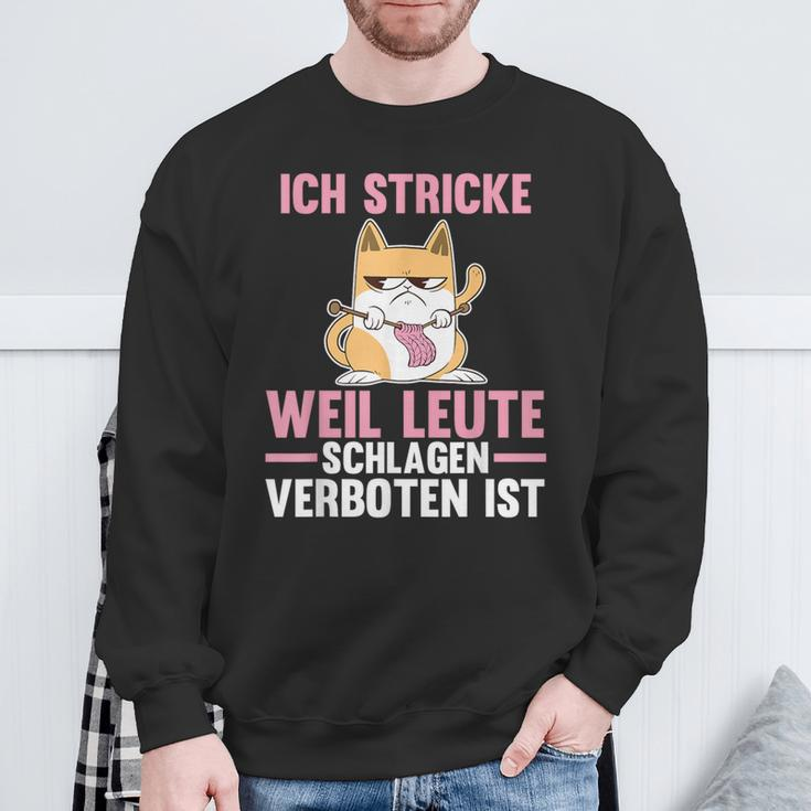 Crochet Sewing Knitting Sweatshirt Geschenke für alte Männer