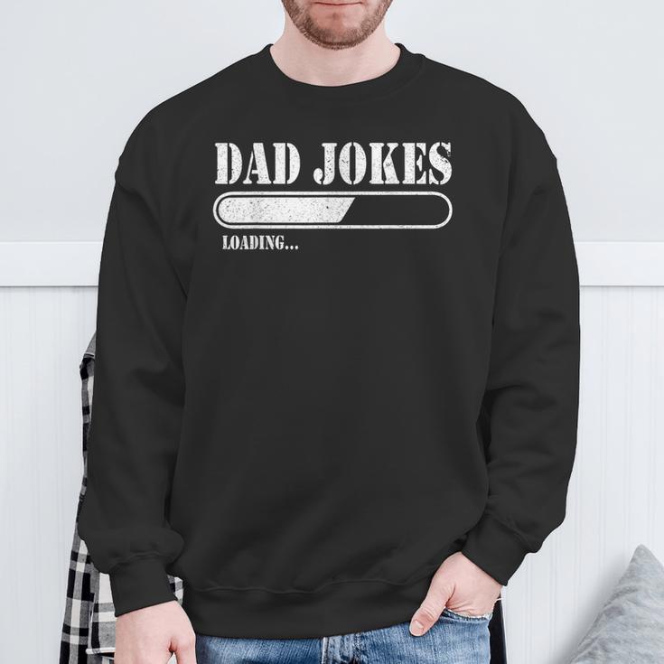 Dad Jokes Loading Sweatshirt Geschenke für alte Männer