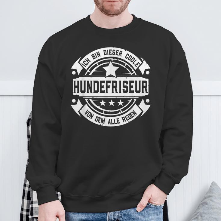 Dog Hairdresser With Professional Saying Dog Hairdresser S Sweatshirt Geschenke für alte Männer