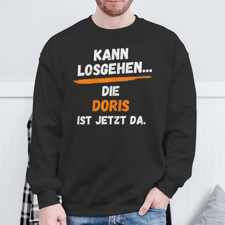 Doris Name Saying First Name Can Go Off Sweatshirt Geschenke für alte Männer