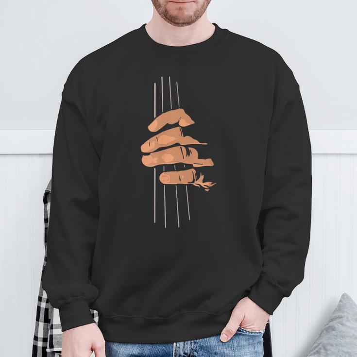 Double Bass Player Musician For Bassist Sweatshirt Geschenke für alte Männer