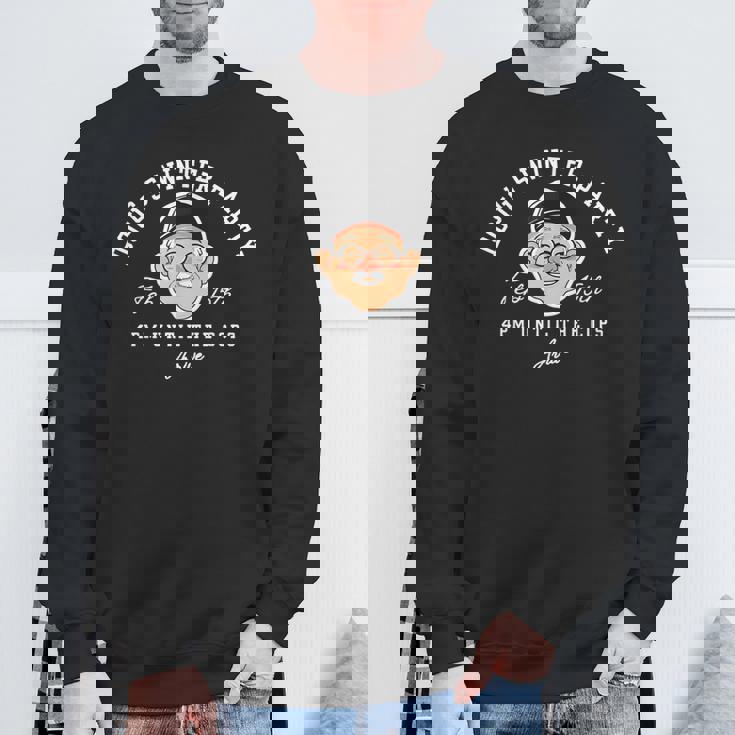 Dougs Winter Party February Invite Winter Party Celebrate Sweatshirt Gifts for Old Men
