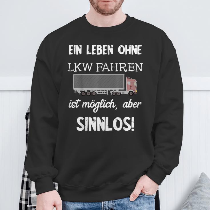 Driving Trucker Sweatshirt Geschenke für alte Männer