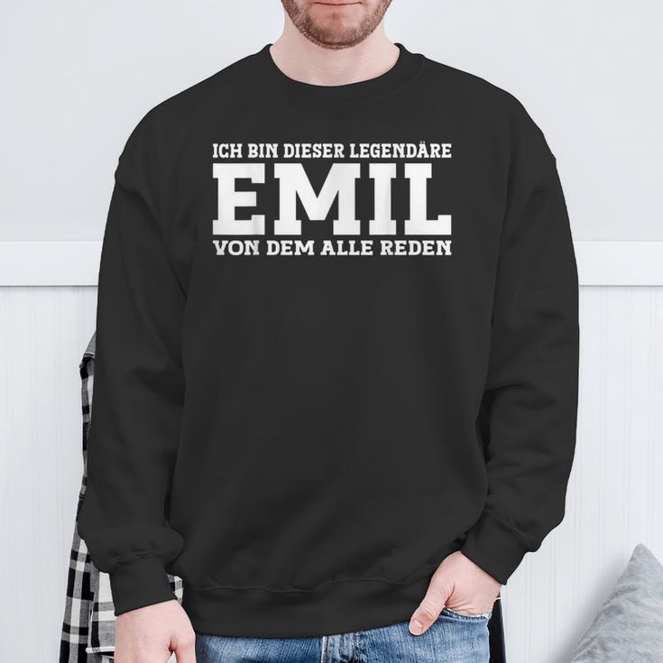 Emil With First Name Sweatshirt Geschenke für alte Männer