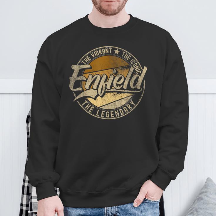 Enfield Ct Connecticutintage Distressed Sweatshirt Geschenke für alte Männer