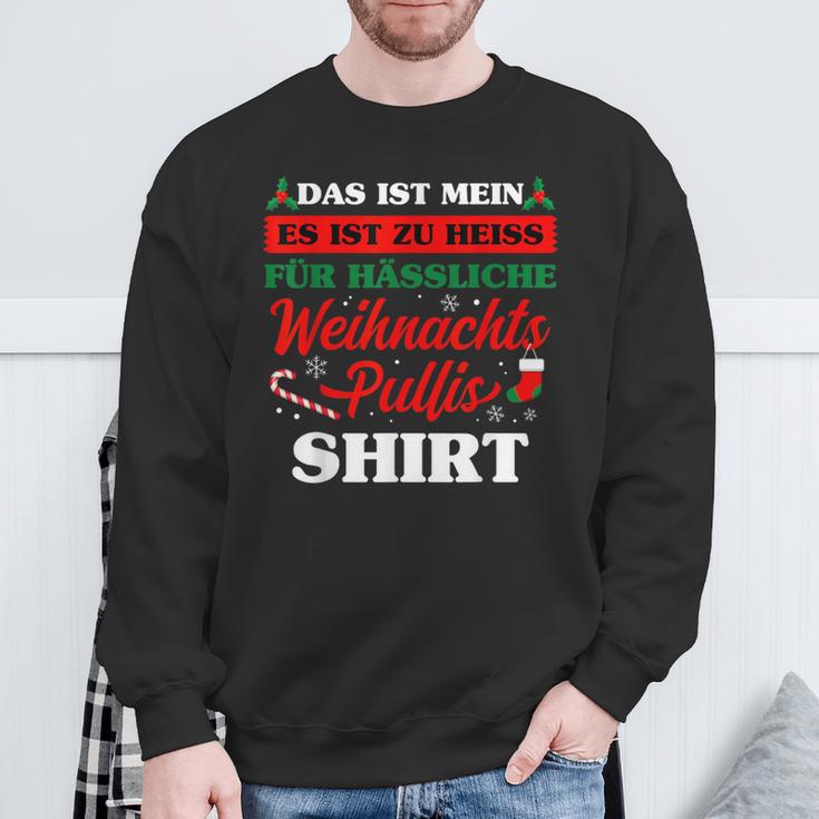 Es Ist Zu Heiss Für Ussliche Weihnachts Sweatshirt Geschenke für alte Männer