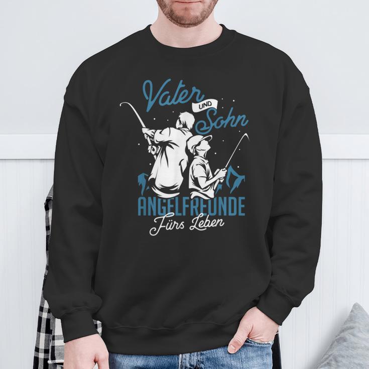 Father Son Angelfreunde Fürs Leben Fishing Angler Sweatshirt Geschenke für alte Männer