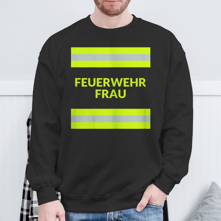 With Fire Brigade Sweatshirt Geschenke für alte Männer